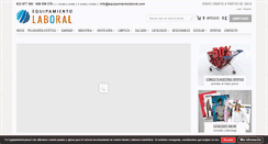 Desktop Screenshot of equipamientolaboral.com